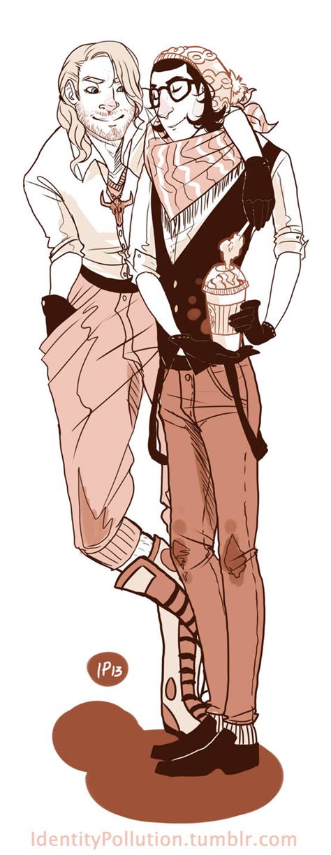 Hipster Loki And Thor Commission By Identitypolution On Deviantart