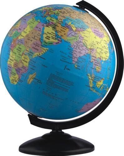 Pmw Spinning World Globe With Stand Globe 5 Inch Desktop Political