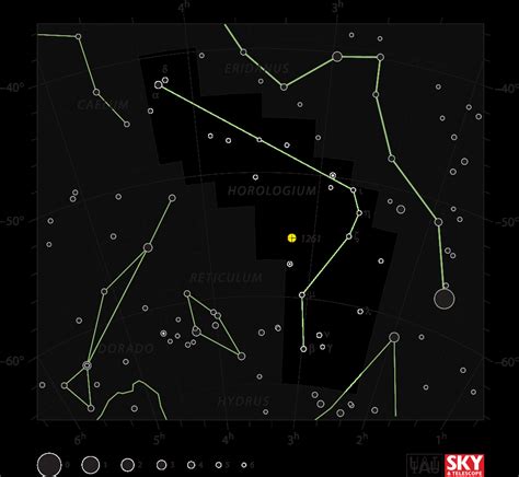 Horologium The Constellation Directory