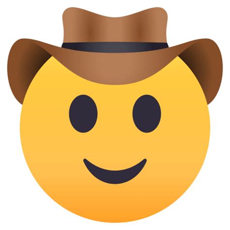 Cowboy Hat Face On Joypixels