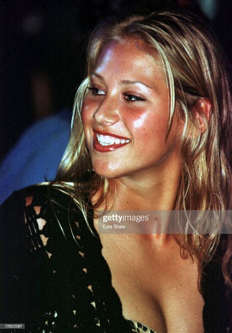 anna kournikova during the sanex wta 1999 awards ceremony at club news photo getty images