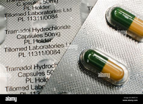 Blister De Tramadol Hydrochloride 50mg Cápsulas De Tillomed