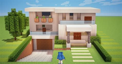 Mansao Moderna Ideias Para Casas No Minecraft ideias de decoração