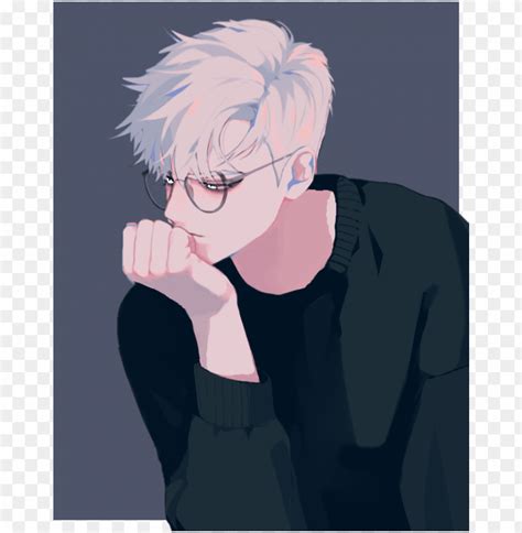 White Hair Anime Boy Pfp Aesthetic