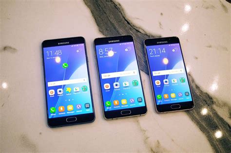 By consistently developing new technologies, evolving older ones, and adding to their mobile phone series, samsung has secured a place as one of the top sellers globally. Samsung's 2016 A series phones bring flagship looks and ...