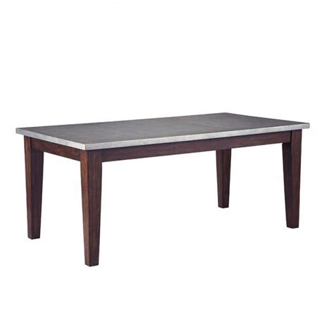 Ittf world women's top twenty. Larchmont Faux Tin Top Dining Table Signature Design ...