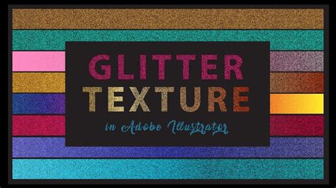Glitter Effect Illustrator Glitter Texture Glitter Text