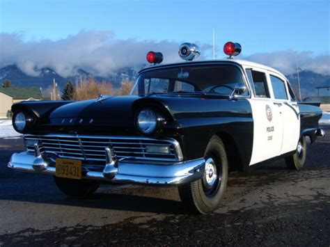 Vintage 1957 Ford Lapd Patrol Car Clone For Sale Ford Custom 1957 For