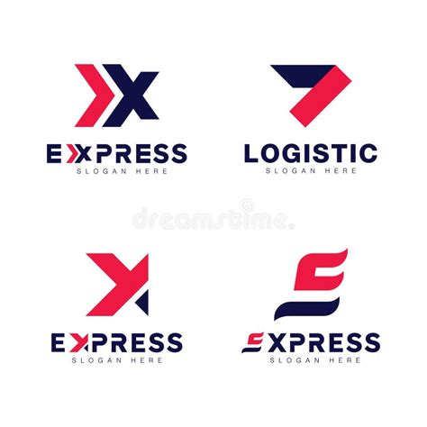 Express Logo Vector Icon Design Illustration Template Stock Vector