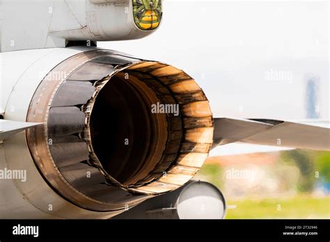 The Exhaust Of The Fighter Jet Jet Plane Nozzle Stock Photo Alamy