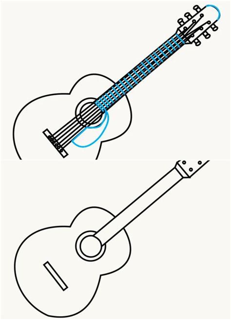 20 Easy Guitar Drawing Ideas How To Draw A Guitar 2022