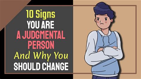 10 Signs You Are A Judgmental Person And Why You Should Change Youtube