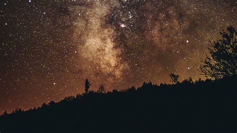 Starry Sky Milky Way Night Weston United States 4k Hd Wallpaper