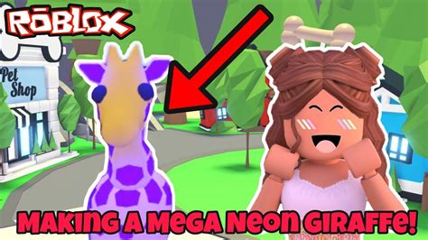 What Is A Mega Neon Giraffe Worth In Adopt Me 2023