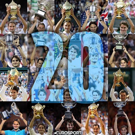 Roger Federer Grand Slam Titles Love Tennis