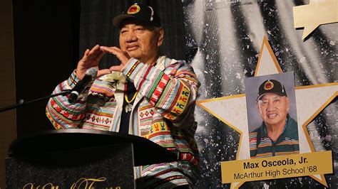 Max Osceola Jr Former Chairman Of The Tribal Council Of The Seminole