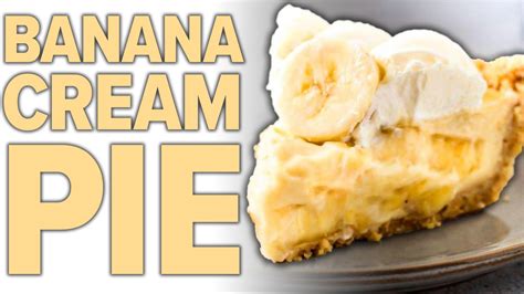 Recipe New Orleans Style Banana Cream Pie