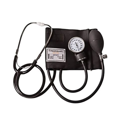 Aneroid Blood Pressure Cuff Set Sphygmomanometer With Stethoscope Kit