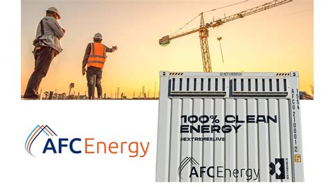 Afc Energy Announces Collaboration With Keltbray For The Lease Of First