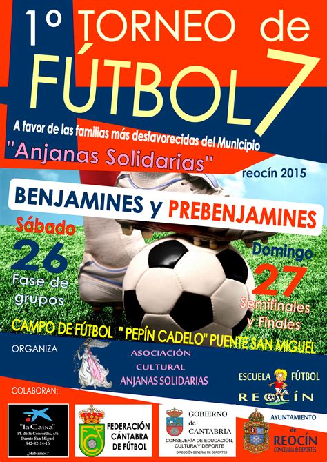 Primer Torneo De FÚtbol 7 En Beneficio De Las Familias MÁs Desfavorecidas De ReocÍn Pagina
