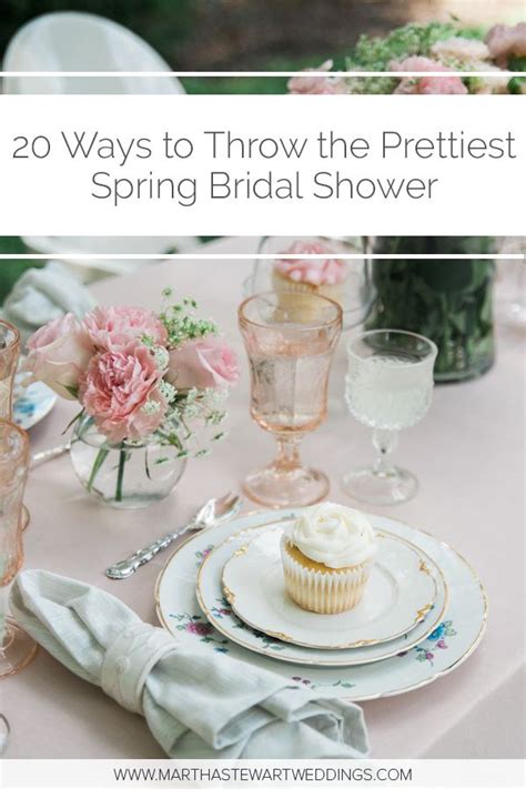 20 Ways To Throw The Prettiest Spring Bridal Shower Spring Bridal