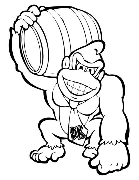 Japanese commercial for donkey kong country 3 for the game boy advance (youtu.be). Donkey Kong | Super mario coloring pages, Cartoon coloring ...
