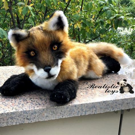 Realistic Red Fox Stuffed Animal Fox Plush Realistic Toys Plush Toy