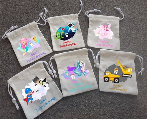 Tooth Fairy Bags Etsy