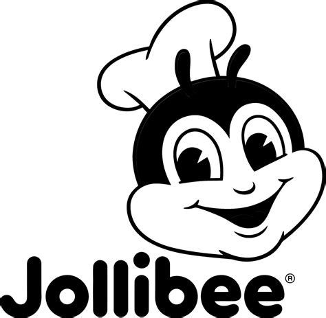 Jollibee Logo Black And White Brands Logos