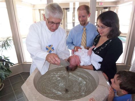 Current Ritual Structure Of Baptism Baptism