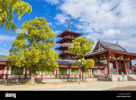 Japan Asia Kansai Osaka City Shitennoji Temple World Heritage