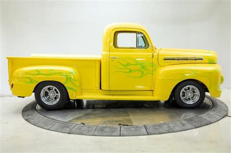 1951 Ford F 100 F1 V8 460 Cid Automatic 4 Speed Pickup Truck Yellow