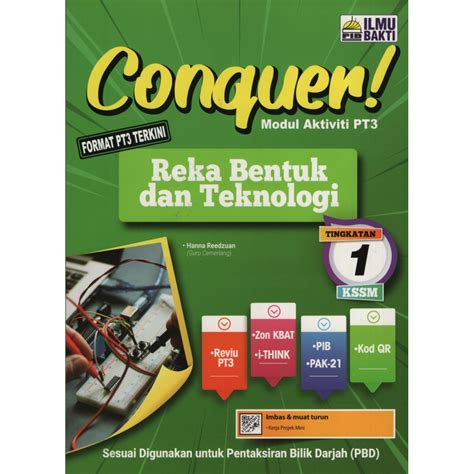 Buy CONQUER MODUL AKTIVITI PT3 REKA BENTUK DAN TEKNOLOGI TINGKATAN 1