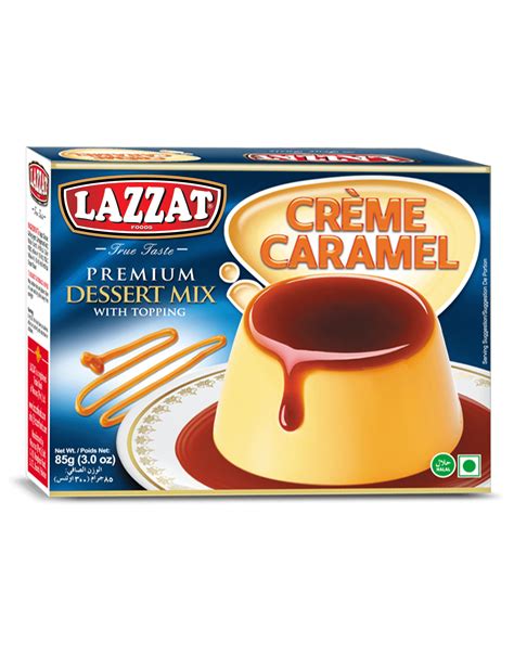 Creme Caramel Lazzat Foods True Taste