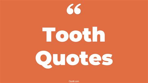 45 Belligerent Tooth Quotes That Will Unlock Your True Potential