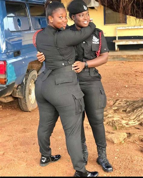 Photos Of Ama Serwaa The Trending Ghanaian Police Officer Tagged As