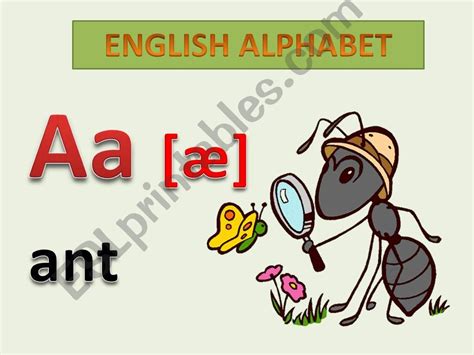 Esl English Powerpoints Letters