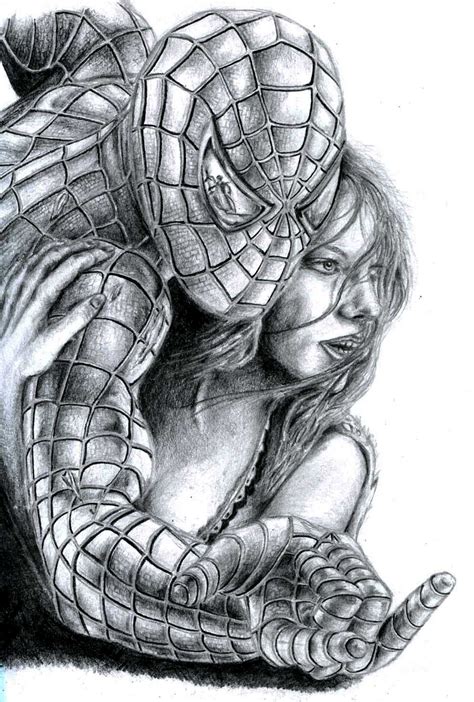 Pencil Drawings Marvel Drawings Spiderman Art Sketch Pencil Drawings
