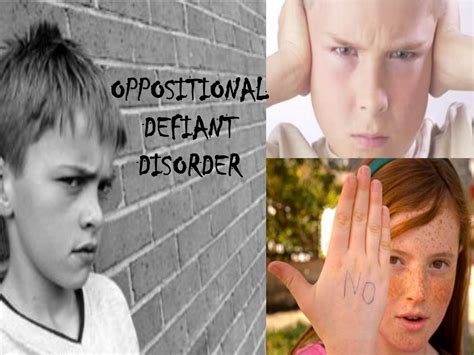 Ppt Oppositional Defiant Disorder Powerpoint Presentation Free