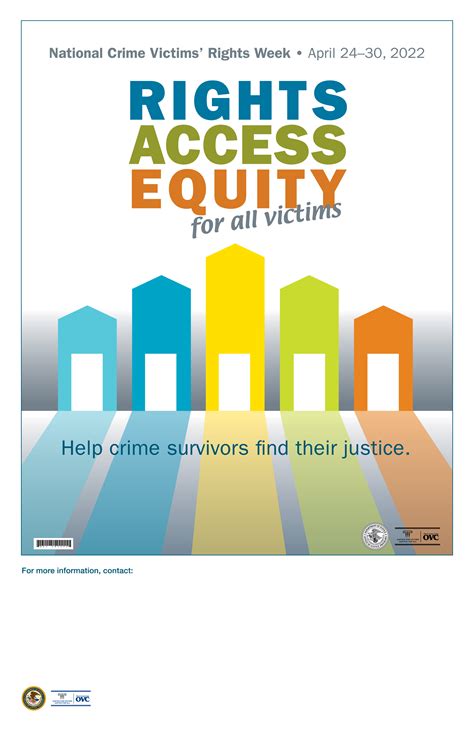 theme posters 2022 national crime victims rights week resource guide