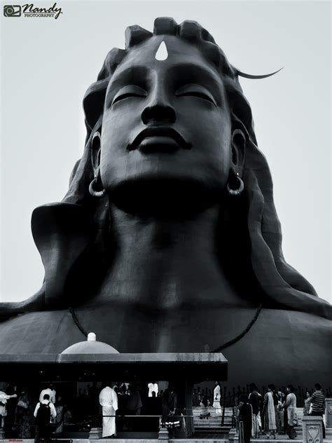 Adiyogi Shiva Statue Inside Statue Lord Shiva Adiyogi Atop Vellaingiri