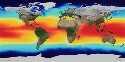 Ocean Temperatures Around The World