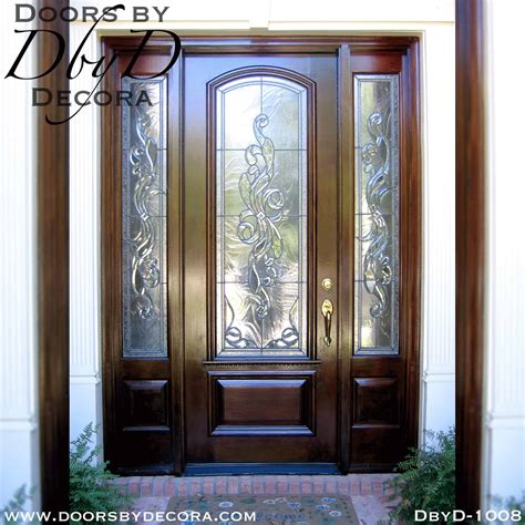 Front Doors With Glass Sidelights Glass Designs