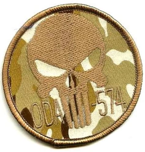 Special Warfare Group Operator Burdock Velkrō Patch Oda 574 Camo Skull 10 99 Picclick