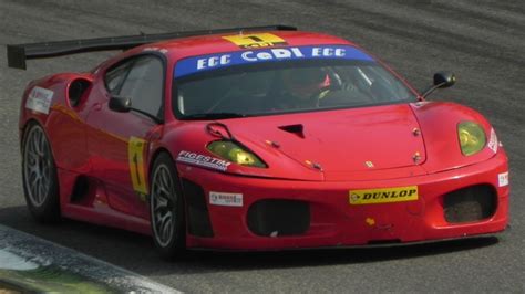 Ferrari F430 Gt2 Pure Sound Accelerations Downshifts And Backfires