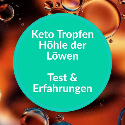 Keto Tropfen Höhle der Löwen: Test, Erfahrungen & Bewertung