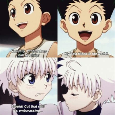 What Will Gon Do If He Meets His Father Xd So Funny Face Of Killua
