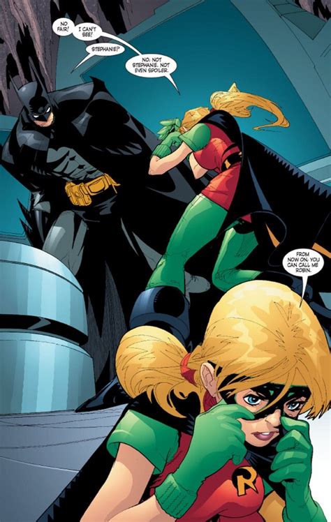 Looking Back At Stephanie Brown S Time As Robin SYFY WIRE