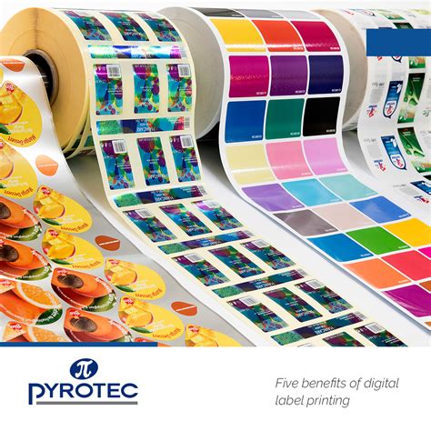 Five Benefits Of Digital Label Printing Pyrotec South Africa
