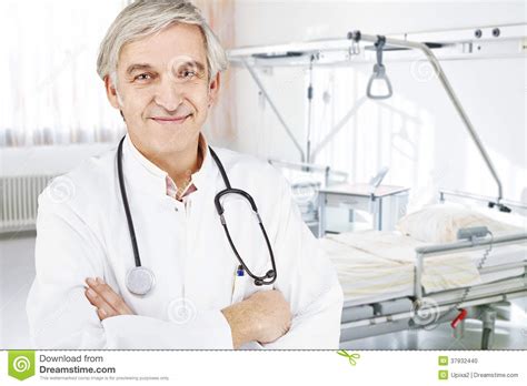 Doctor Hospital Bed Room Stock Photo Image Of Standing 37932440